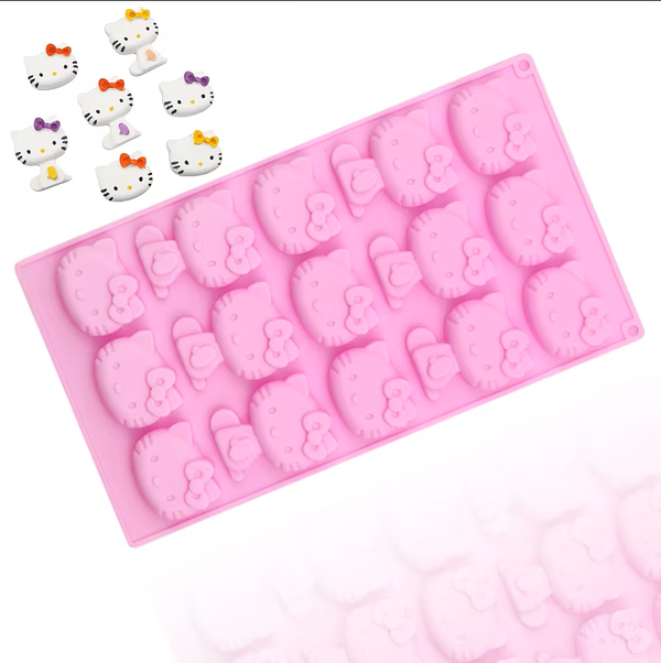 Molde de Hello Kitty 