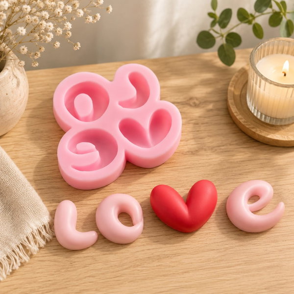 Molde de palabra Love