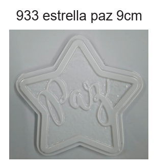 Tag Estrella "Paz"