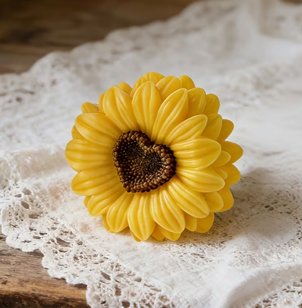 Girasol con Corazón