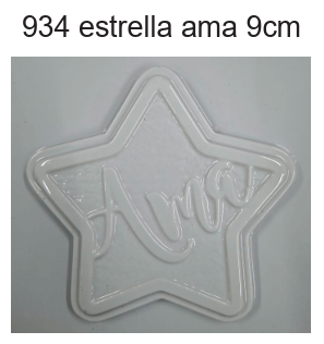 Tag Estrella "Ama"
