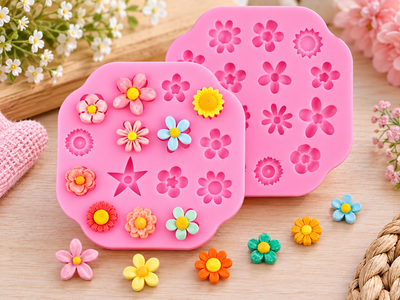 Flores surtidas 2D
