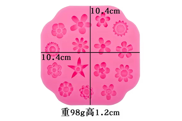 Flores surtidas 2D
