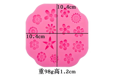 Flores surtidas 2D