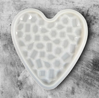 Corazón textura para resina 