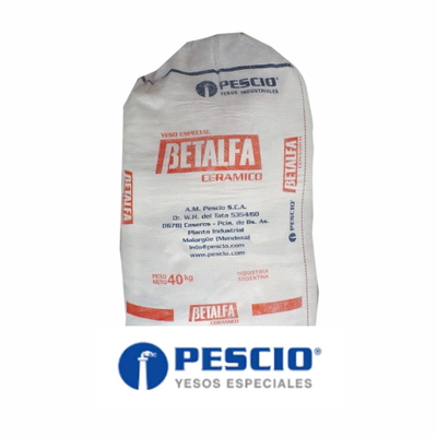 Yeso cerámico betalfa x3 kilo + 1 kilo  gratis