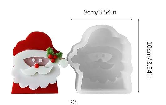 Molde de Papá Noel 3D