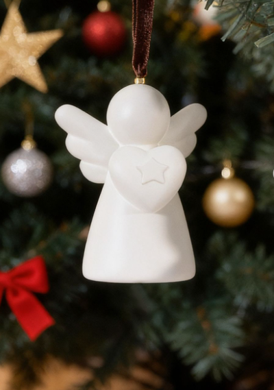 Angel con corazon nene