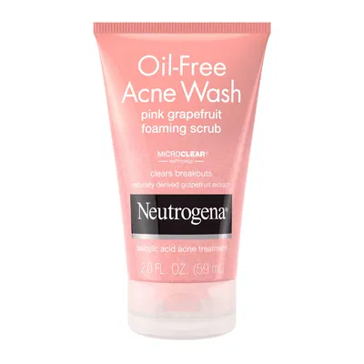 Neutrogena Oil-Free Acne Wash — Foaming Scrub (Travel Size)