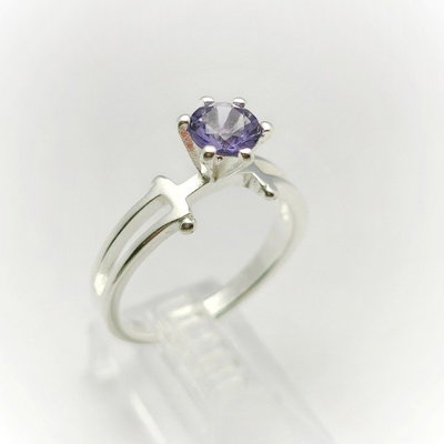ANILLO CALADO CON CRISTAL