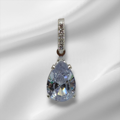 DIJE GOTA CRISTAL CELESTE