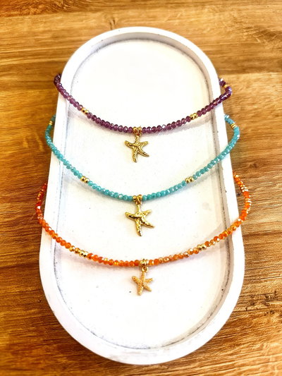 Collar Star Summer Orange