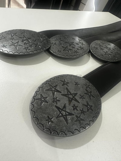 Cinto Stars - Hebilla Peltre