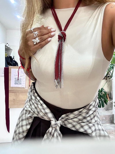 Corbateros Mix Bordo 
