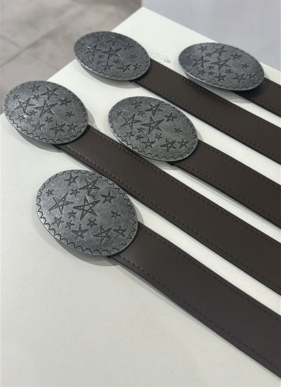 Cinto Stars Chocolate (peltre)