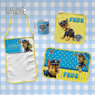 Set de Jardín - PAW PATROL - Chase