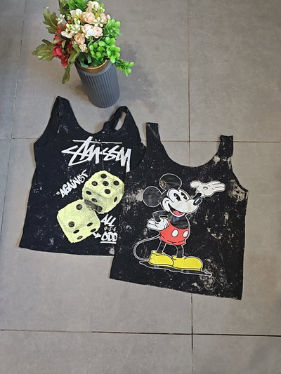 Musculosa estampada 