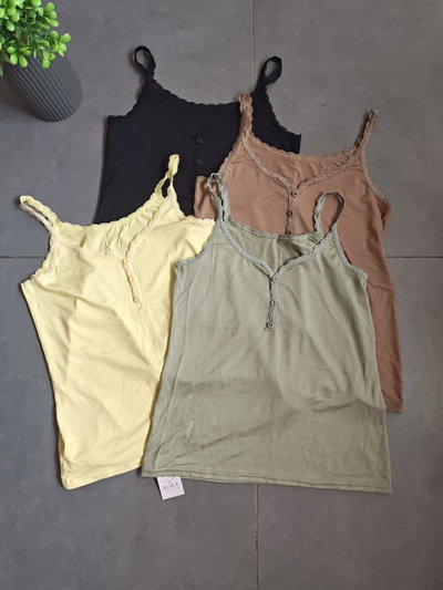 musculosa encaje 