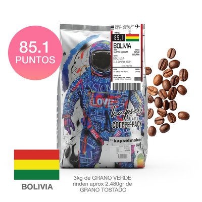 Granos de café - Bolivia 85.1 Puntos
