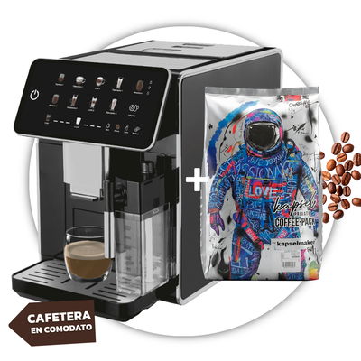 Cafetera automatica + 1kg de café colombia