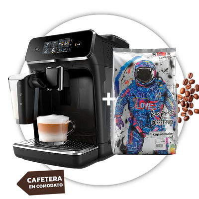 Cafetera automatica + 3kg de café colombia