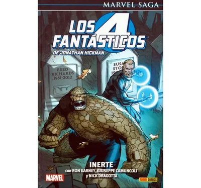 Marvel saga: Los cuatro fantásticos de Jonathan Hickman - Inerte