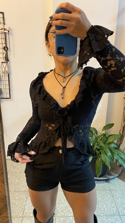 Blusa encaje