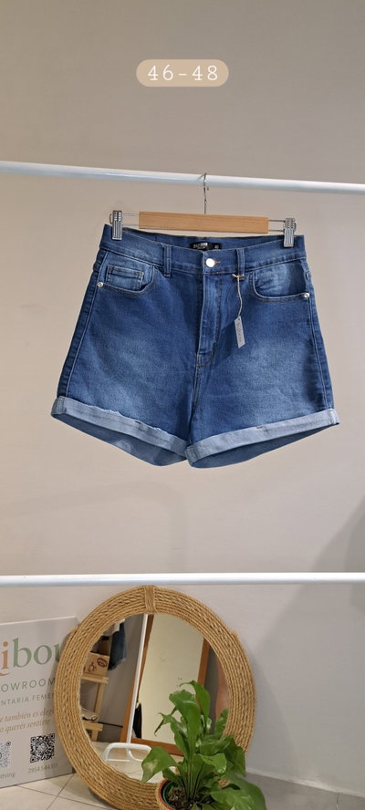 Short jeans dobles 