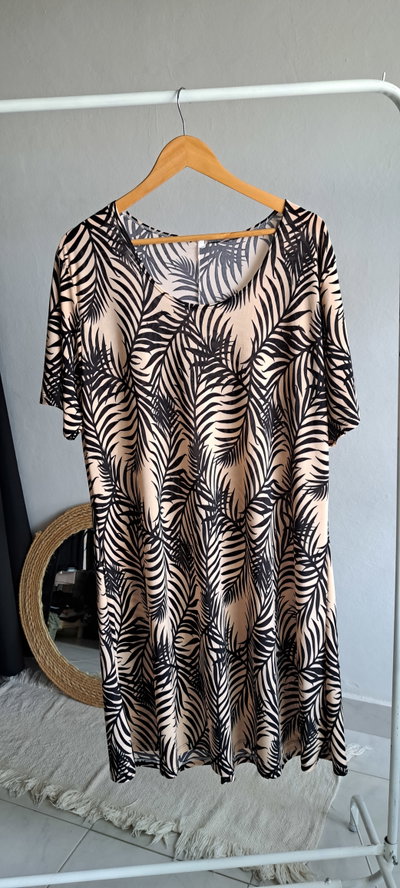 Vestido manga corta