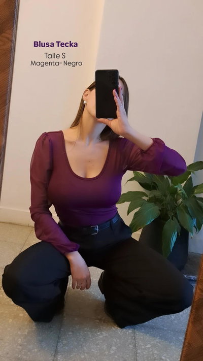 Blusa tecka 