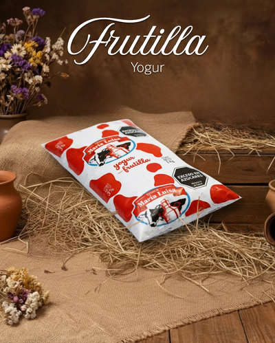 Yogur sabor frutilla