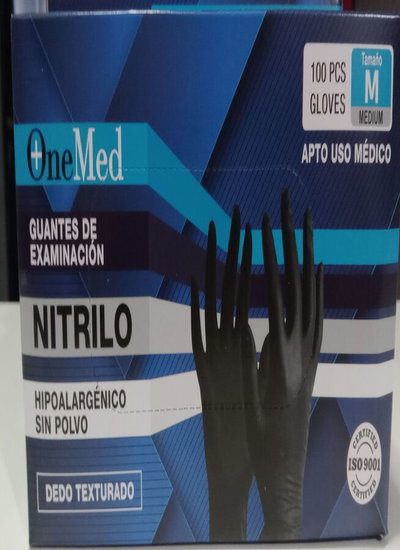 Caja de Guantes de Nitrilo x100 Unidades
