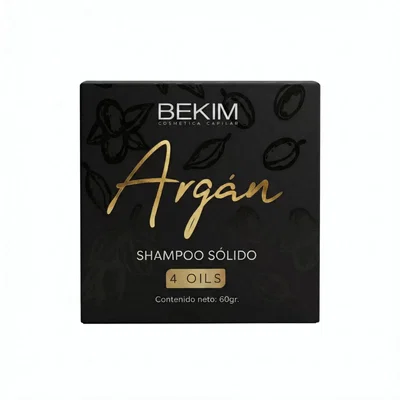 Shampoo Argan Solido x60g Bekim