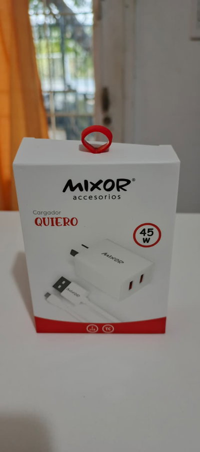 cargador celular mixor usb tipo c