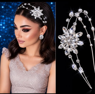 Diadema con piedras 