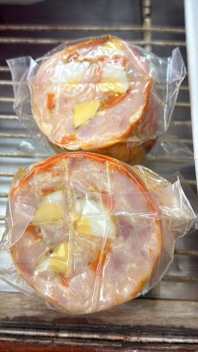 Arrollado de pollo casero