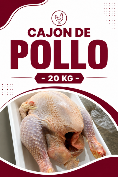 CAJON DE POLLO ECONÓMICO - 20 KG