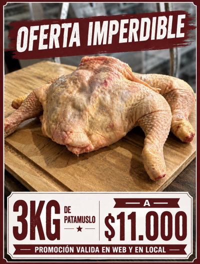 PROMO - 3 KG Pata muslo