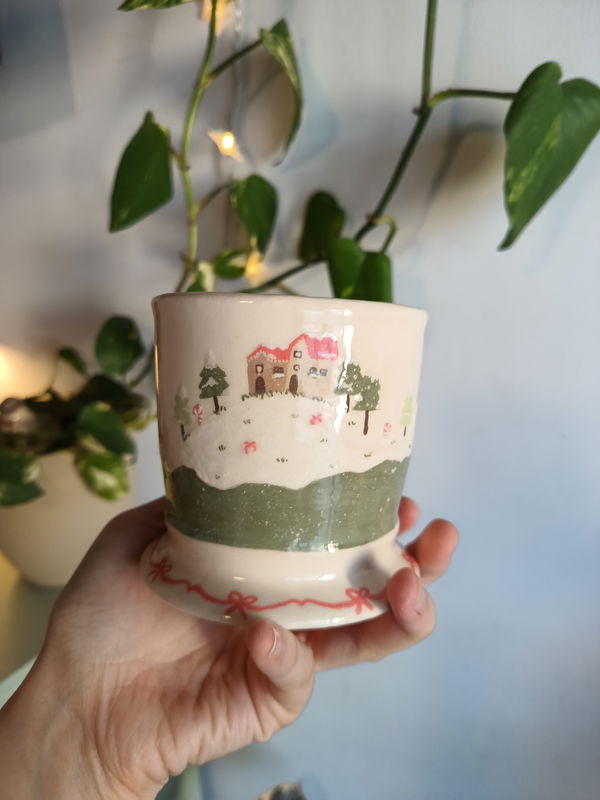 Taza Casitas Navideñas