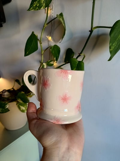 Taza Sakura blanco