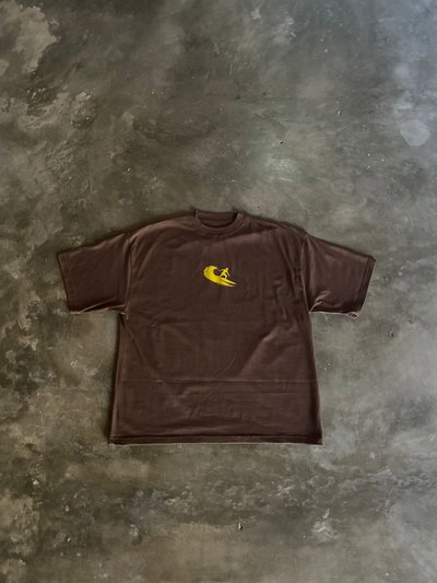 Remera Corfus · Golden wave flow