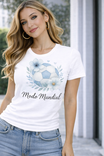 Remera  Modo Mundial Floral