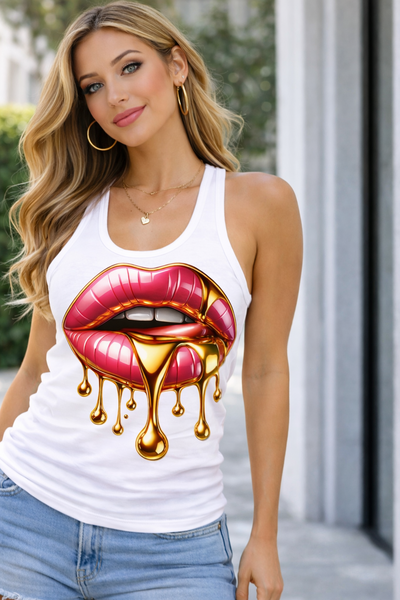Musculosa Mujer Golden Kiss