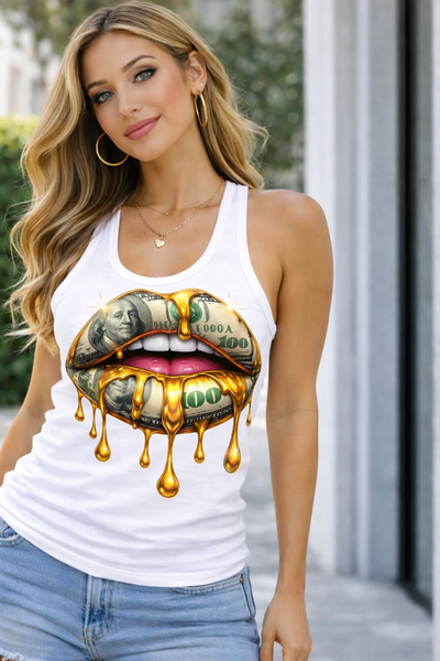 Musculosa Mujer Money Kiss
