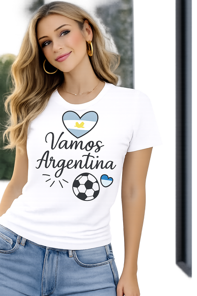 Remera  Vamos Argentina