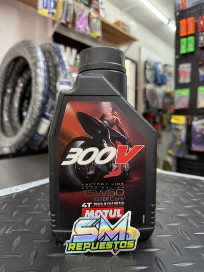 Aceite Motul 300V 15w50 - Sintético