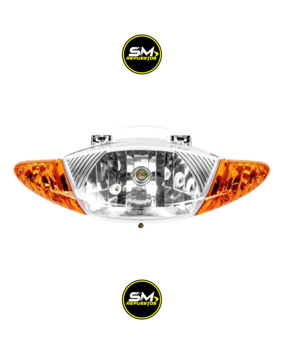 Faro Optica Delantera Motos 110cc Gilera Smash / Trip / Biz