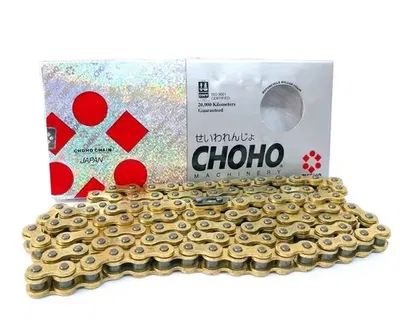 Cadena 428H 110L Dorada Reforzada CHOHO