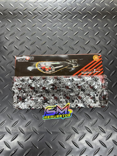 Cadena 428H 136L Negra Reforzada RAION