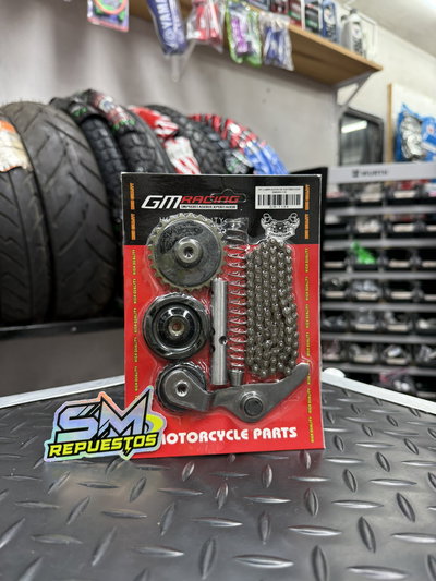 Kit de Distribucion Recorrido Corto Motos 110cc.
